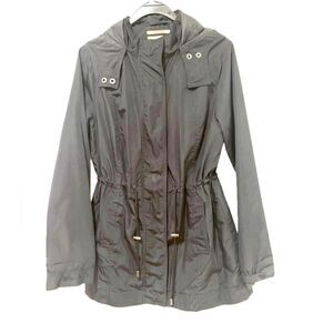 Merona black trench Jaceket size S/P